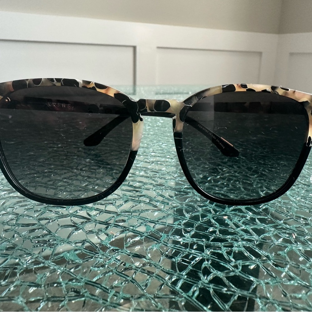 KREWE “Blake” Tortoise Shell Sunglasses